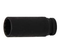 douilles profondes bgs technic impact a choc 12 pans longues 1/2 - 12 pans longue 24 mm - Bgs Technic G