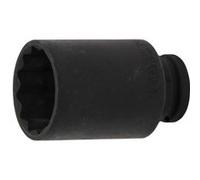 douilles profondes impact a choc 12 pans longues 1/2 - 12 pans longue 39 mm - Bgs Technic