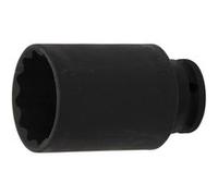 douilles profondes impact a choc 12 pans longues 1/2 - 12 pans longue 46 mm - Bgs Technic
