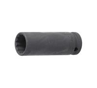 douilles profondes impact a choc 12 pans longues 1/2 - 12 pans longue 21 mm - Bgs Technic