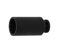 douilles profondes impact a choc 12 pans longues 1/2 - 12 pans longue 30 mm - Bgs Technic