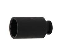 douilles profondes impact a choc 12 pans longues 1/2 - 12 pans longue 33 mm - Bgs Technic