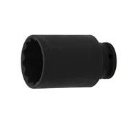 douilles profondes impact a choc 12 pans longues 1/2 - 12 pans longue 46 mm - Bgs Technic