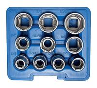 DOUILLES SAE EN POUCES COFFRET DE 10 DOUILLES IMPERIALES