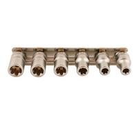Douilles Torx plus femelle - 1/4" - 6 pièces