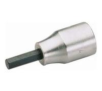 Douilles tournevis courtes 1/2'' monobloc pour empreinte 6 pans creux 7mm - SAM OUTILLAGE - SC-7