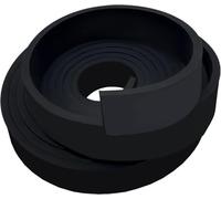 DOUJIAO Bande de Caoutchouc Bande Néoprene 50 mm x 3 mm x 3 m -Jplaque Caoutchouc, Antidérapant, Anti-Vibrations | Idéal pour Bricolage, Étanchéité & Revêtement