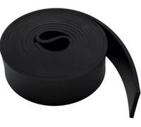 DOUJIAO Bande de Caoutchouc Bande Néoprene 80 mm x 5 mm x 3 m -Jplaque Caoutchouc, Antidérapant, Anti-Vibrations | Idéal pour Bricolage, Étanchéité & Revêtement (80mmx5mmx3m)