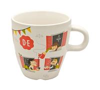 Douwe Egberts Tasse Neighbours, Tasse en Porcelaine, Tasse de Café, 280 ml