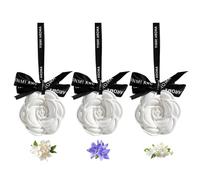 DOVBAN 3 Pièces Diffuseurs D'Huiles Essentielles,Galet Diffuseur Huile Essentielle,Pierre à Parfum D'Ambiance Pour La Décoration Intérieure Cadeau