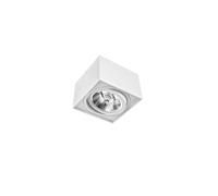 Downlight CHLOE AR111 GU10 145x145x100 blanc SLIP005038