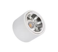 Downlight Led 12w Rond En Saillie Gu10 Ar111 No Flicker 3000k Blanc Chaud