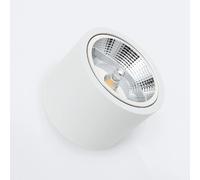Downlight Led 12w Rond En Saillie Gu10 Ar111 Blanc Neutre No Flicker 4000k