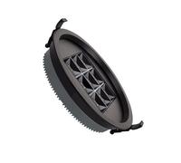 Downlight Led 30w Rond Aero Ugr13 Coupe Ø 200 Mm Noir Blanc Neutre 4000k