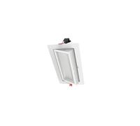 Downlight Led 40w Rectangulaire Orientable Chip Cct Sélectionnable 120 Lm/W Coupe 210x125 Mm Sélectionnable (Neutre-Froid)