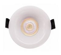 Downlight Led 8w Rond Cct Dimmable Bain Ip65 Coupe Ø 70 Mm Sélectionnable (Chaud-Neutre-Froid)