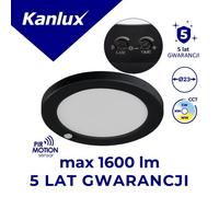 Downlight LED avec capteur PIR 17W CCT-B max ERGA 24605