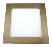 Downlight Led Carré Agamemnon 5w 6500k 450lm Cuir (9x9x2cm) Coupe 7x7cm