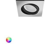 Downlight led carré rgbw philips hue white color centura 6w aluminium aluminium G