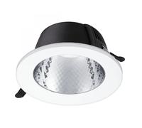 Downlight LED Ledinaire 24W IP54 DN070B Coupe Ø200 mm Blanc neutre 4000K