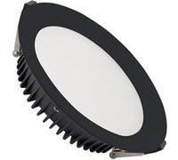 Ledkia Downlight LED 30W Rond - Noir 3000K