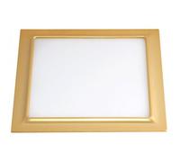 Downlight Ventura Oro Led 20w 4000k 1600lm (21,5x21,5x1,5cm)