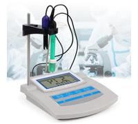 DOZPAL Kit de Test de pH pour Piscine, Testeur de Paillasse 6 en 1 | (pH, ORP, TDS, EC, CF, température) avec enregistrement des données pour aquariums, laboratoires, fermes piscicoles