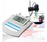 DOZPAL Testeur d'eau de Piscine, kit d'analyse Professionnelle pour Piscine | Mesure du pH, CF, EC, TDS, ORP et de la température ; appareil de laboratoire « 6 en 1 » de type paillasse