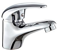 DP Bath Naranjo - Robinet Mitigeur de lavabo chromé.
