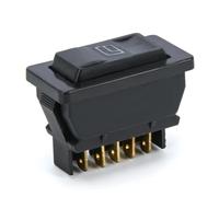 DPEDFVXVMR Bouton Lève Vitre Voiture Interrupteur De Vitre Électrique Universel pour Voiture Contrôleur Levage 5 Broches DC 12V 20a Accessoires Régulation(KG30R)