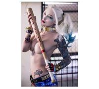 DPFRY Impressions pour Murs Harley Quinn Affiche Sexy Clown Fille Aventure Film Poaster Peinture Décorative Gy110Zp 40X60Cm sans Cadre
