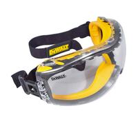 DPG82-11D Lunettes masque anti-buée noir/jaune