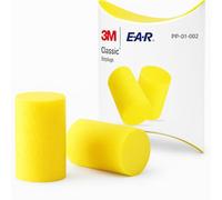 Dpm Tapes - 3M E-A-R Classic PP-01-002 Bouchons d'Oreilles en Mousse Antibruit, SNR 31 dB, Jetables, pour Sommeil et Travaux Bruyants, Jaunes, 50 Paires
