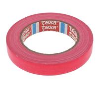 Dpm tapes - Tesa 4671 - Ruban Adhésif Toile Gaffer, Tissu Enduit PE Coloré, Épais, Très Adhésif, Déchirable à la Main, Intérieur/Extérieur, Arts & Spectacles, Signalisation - Rose Fluo (19 mm x 25 m)