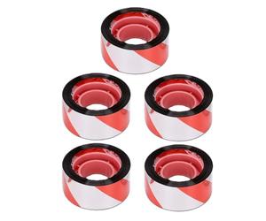 Dpofirs 10pcs Ruban Effaroucheur Oiseaux Réfléchissant 2,4cm X 50m Rouge | Utilisation dans un verger et une ferme, bandes flash double face, longueurs découpables, résistant aux intempéries, faible