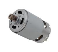 Dpofirs 550 Moteur 21V 18000tr/min Moteur Haute Puissance pour Scie à Table de Jardin Outils Électriques, 14 Dents de Remplacement Moteur de Scie à Main Unique