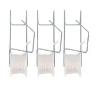 Dpofirs 6 Pièces Crochets pour Plantes avec 49,2 Pieds de Ficelle en Fil | Crochets à rouleaux de tomates avec ficelle en Nylon pour serre, Kit de palissage de Support de plantes pour cultures de