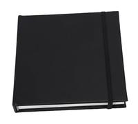 Dpofirs Bloc de Papier Aquarelle, 30 Feuilles de Carnet de Croquis carré 300 g/m² avec Couverture en Panneau Dur Double Face Scellée pour Peinture sur Supports Mixtes Secs et Humides