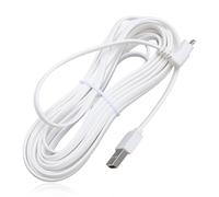Dpofirs Câble D'alimentation for Arlo Pro for Arlo Pro 2 for Arlo GO for Arlo Light, Rallonge D'alimentation pour Caméra de sécurité Remplacement du Câble de Chargement de la Caméra de