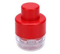 Dpofirs Dénoyauteur de Cerises, Vide-Cerises à 7 Trous avec Conception à Ressort et Récipient Transparent, Outil de Dénoyautage de Type Poussoir pour Confiture de et Utilisation en Cuisine