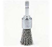 Dpofirs Drill Wire Brosse 1/4 Pouce Queue Hexagonale pour Dérouillage | Fil d\'acier, conception durable, idéal pour le nettoyage des métaux, facile à utiliser, parfait pour les réparations à