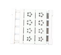 Dpofirs Étagère de Tension de Placard Extensible, Séparateur d'organisateur de Garde-Robe Télescopique sans Perceuse avec Tige Réglable pour Armoire, Bibliothèque, Salle de Bain (Longueur