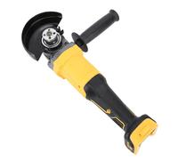 Dpofirs Meuleuse D'angle sans Fil 20V sans Balais, 4 Vitesses Outil de de | Moteur sans balais avec 6 600 tr/min, poignée auxiliaire réglable, pare-étincelles pour roues de 4,9 pouces.