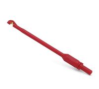 Dpofirs Multimeter Perceuse Sonde avec Fiche 4mm, Crochet de Test en | Sonde de perçage de fil pour réparation automobile, aiguille de test de circuit avec poignée isolée, CAT II 10000/10A
