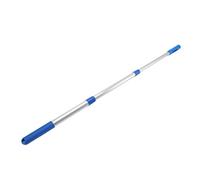 Dpofirs Perche de Piscine Télescopique en 3 Sections, Aluminium Détachable | Poteau de nettoyage de piscine avec fixation pour filet d\'écumoire, brosse, aspirateur, extension de 113,5 cm