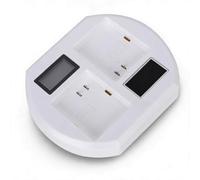Dpofirs Station de Charge de Batterie Chargeur Rapide de Batterie pour ArloSecurity Light, Arlo Pro Smart Home Cameras, Arlo Pro 2, Arlo Go Batteries VMA4410 ALS1101
