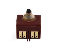 DPST NO Interrupteur poussoir pour outils électriques GWS6/8-100 | Double jet unipolaire, circuit normalement ouvert, construction en plastique métallique, 250 V pour 6 A, utilisation sûre