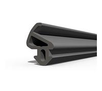 DQ-PP Joint de fenêtre | Noir | 10 m | S-900 LB | Fenêtre en PVC | Joint d'étanchéité en caoutchouc | Joint de fenêtre en plastique | Joint profilé en aluminium