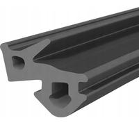 DQ-PP Joint de fenêtre | Noir | 100 mètres | S-1126 VEKA | Fenêtre PVC | Joint en caoutchouc Bande d'étanchéité | Joints de fenêtre en plastique