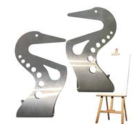 Dqsgiqe Pont De Support De Main d'artiste, Barre De Support De Repose-Main De Chevalet Réglable - Hauteur Et Angle Ajustables pour Le Croquis Et La Peinture